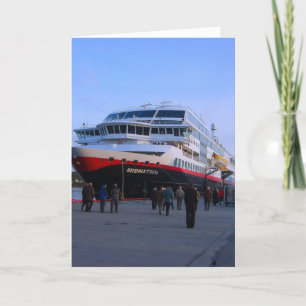 Norwegian cruise ship card