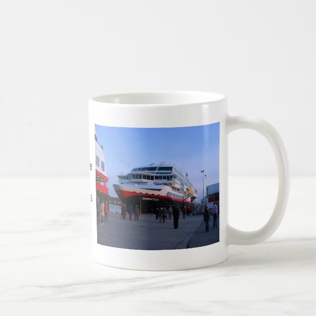 Norwegian cruise ship coffee mug (Right)