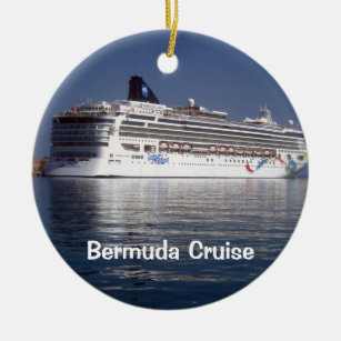 Norwegian Dawn, Bermuda Cruise Ceramic Tree Decoration