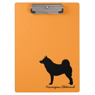 Norwegian Elkhound Clipboard