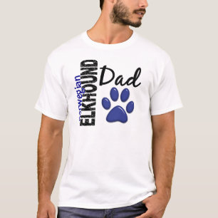 Norwegian Elkhound Dad 2 T-Shirt