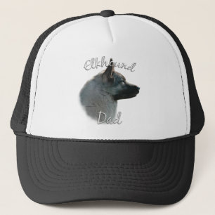 Norwegian Elkhound Dad 2 Trucker Hat