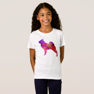 Norwegian Elkhound in watercolor T-Shirt