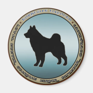 Norwegian Elkhound Magnet