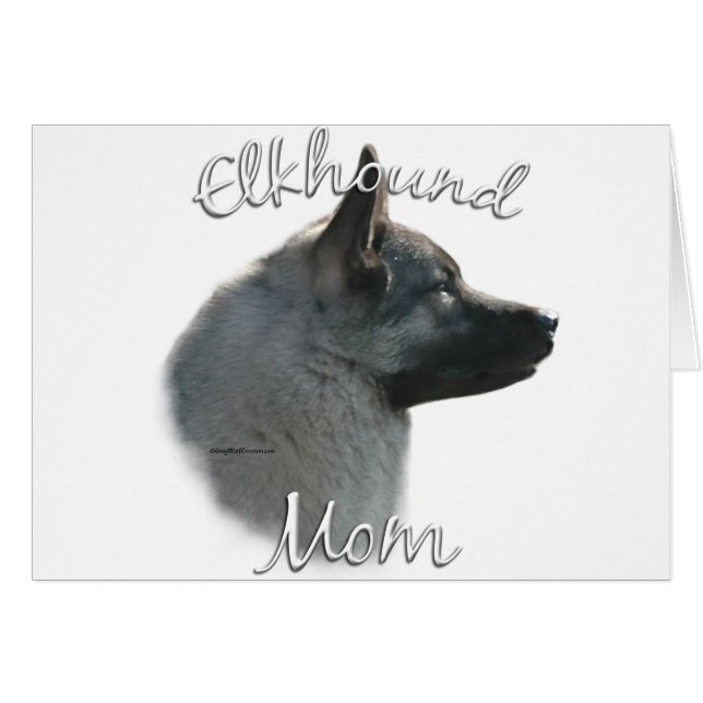 Norwegian Elkhound Mum 2 (Front Horizontal)