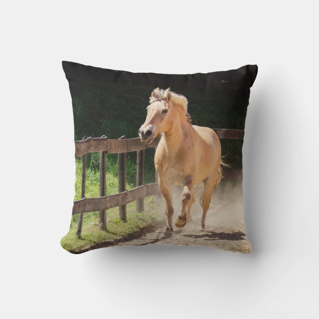 Norwegian Fjord Horse - Finn Cushion (Front)