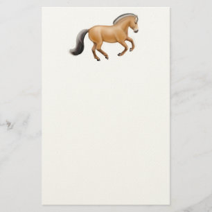Norwegian Fjord Horse Stationery 