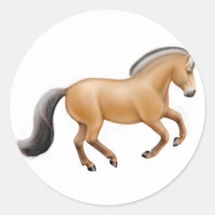 Norwegian Fjord Horse Sticker