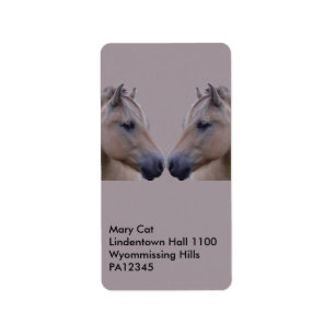 Norwegian Fjord Label