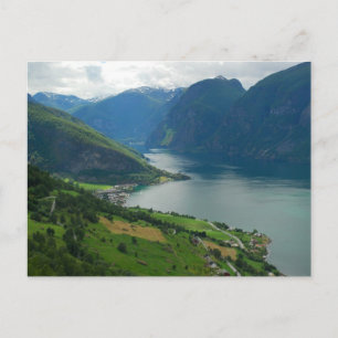 Norwegian Fjord Postcard
