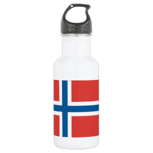 Norwegian Flag 532 Ml Water Bottle