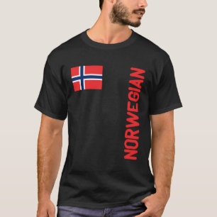 Norwegian Flag And Norway Roots T-Shirt