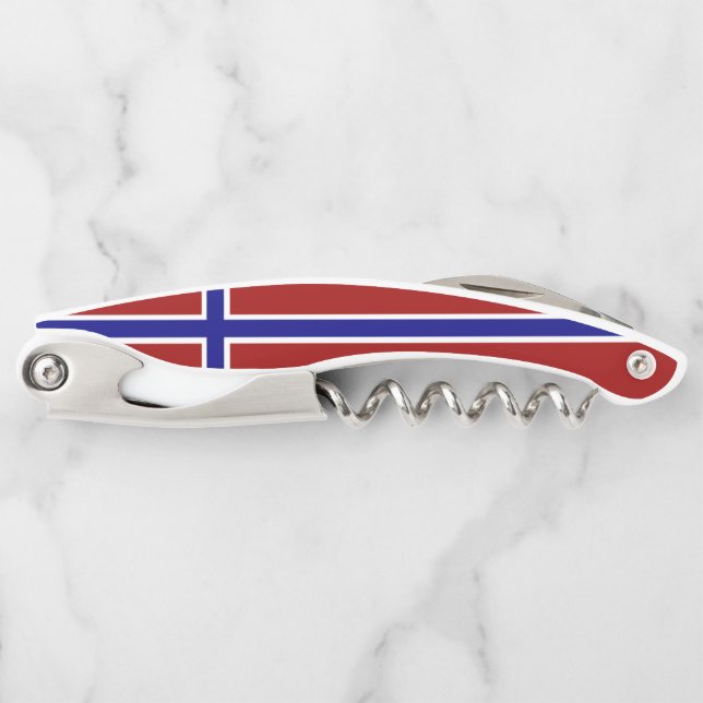 Norwegian flag corkscrew (Front)