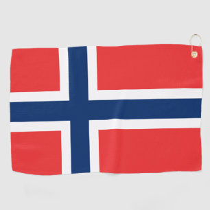 Norwegian Flag & golf Norway /sports Oslo Towel