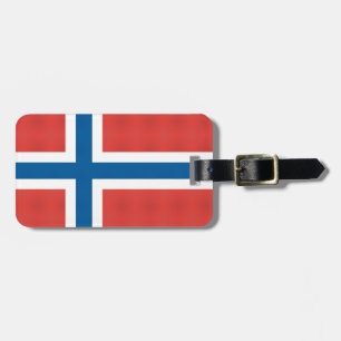 Norwegian Flag Luggage Tag
