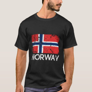 Norwegian Flag Made In Norway T-Shirt