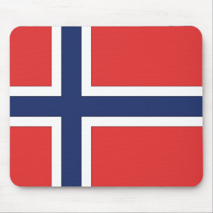 Norwegian Flag Mouse Mat