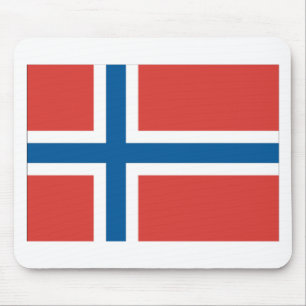 Norwegian Flag Mouse Mat