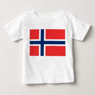 Norwegian Flag (Norway) Baby T-Shirt