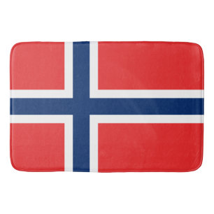 Norwegian Flag (Norway) Bath Mat