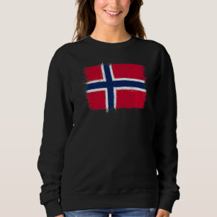 Norwegian Flag Norway Day 17 May Nordic Cross Norg Sweatshirt