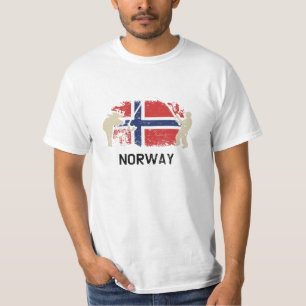 Norwegian Flag Norway Flag T-Shirt
