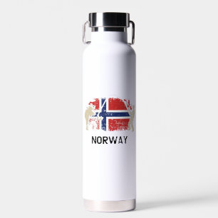 Norwegian Flag Norway Flag  Water Bottle
