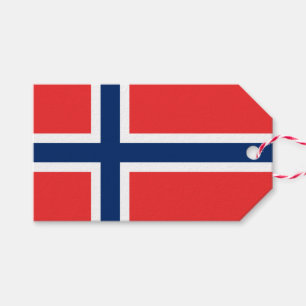 Norwegian Flag (Norway) Gift Tags