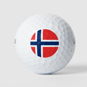 Norwegian Flag (Norway) Golf Balls