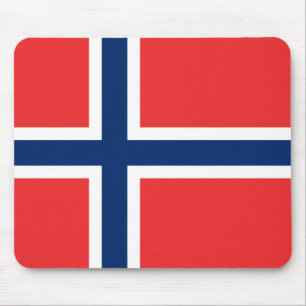 Norwegian Flag (Norway) Mouse Mat