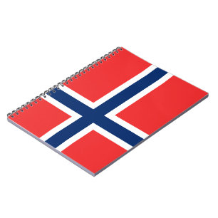 Norwegian Flag (Norway) Notebook