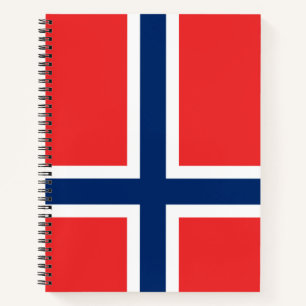 Norwegian Flag (Norway) Notebook