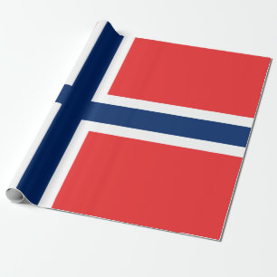 Norwegian Flag (Norway) Wrapping Paper