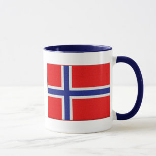 Norwegian Flag of Norway Scandinavian Mug