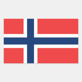 Norwegian flag Stickers