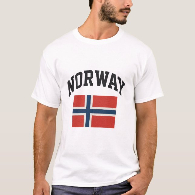 Norwegian Flag T-Shirt (Front)