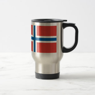 Norwegian Flag Travel Mug
