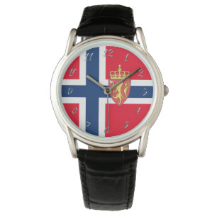 Norwegian flag watch