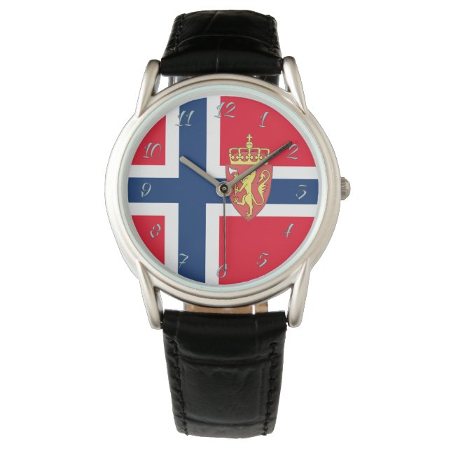 Norwegian flag watch (Front)