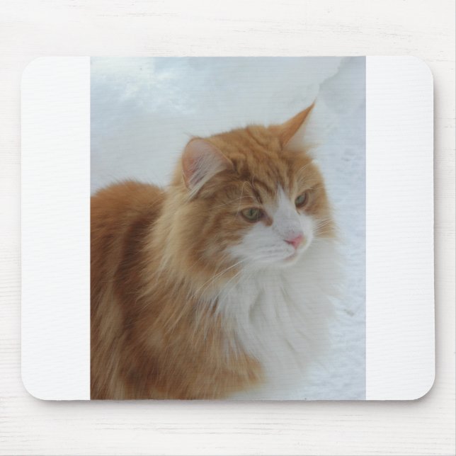 Norwegian_Forest_Cat Mouse Mat (Front)