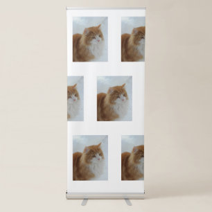 Norwegian_Forest_Cat Retractable Banner