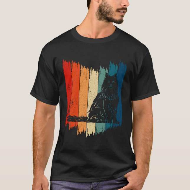 Norwegian Forest Cat T-Shirt (Front)