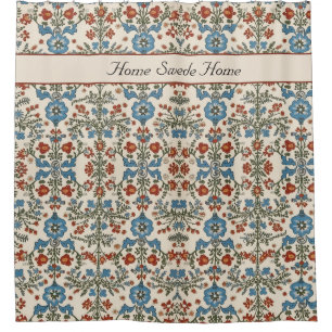 Norwegian Garden, custom Shower Curtain