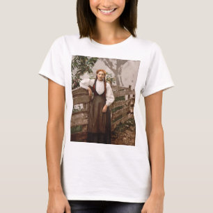 Norwegian Girl from Hardanger (c. 1900) T-Shirt
