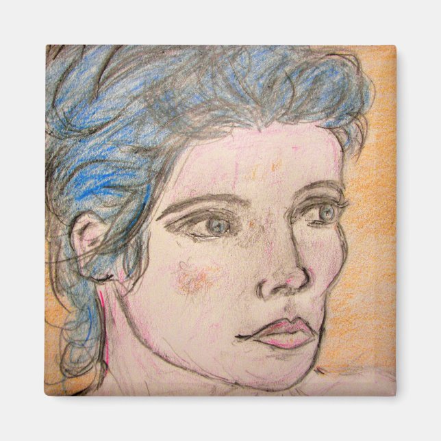 Norwegian Girl Magnet (Front)