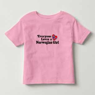 Norwegian Girl Toddler T-Shirt