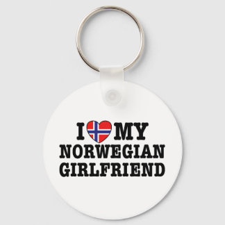 Norwegian Girlfriend Key Ring