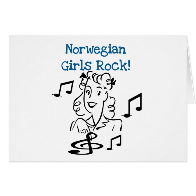 Norwegian Girls Rock (Front Horizontal)
