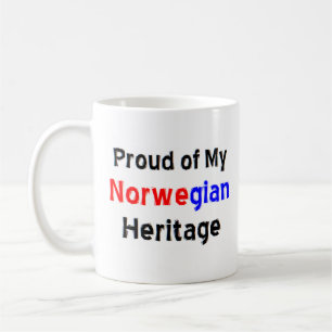 norwegian heritage coffee mug