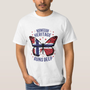 NORWEGIAN HERITAGE RUNS DEEP T-Shirt